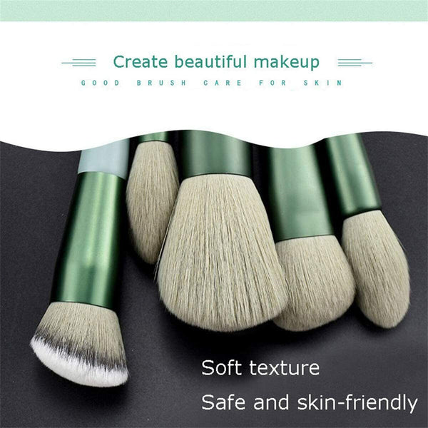 13PCS Eye Make-up Brushes Diamond Eyeshadow Eyebrow Blending Brush Set Tools