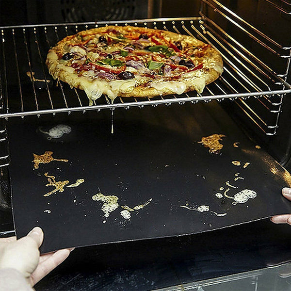 33cmx40cm Non-Stick Oven Liner Large Baking Aide Dishwasher Reusable Spill Mat A