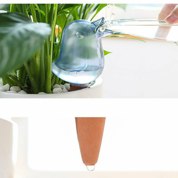 4PCS Plant Self Watering Spikes Pot Drip Irrigation Garden Tool Plant Waterer AU