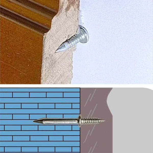 Double-Head Skirting Thread Seamless Nail Skirting Line No Marks Nail