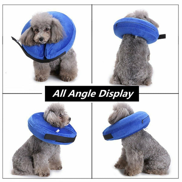 Pet Dog Inflatable Soft Healing Collar Cone Wound Medical Cat Protective Jackets