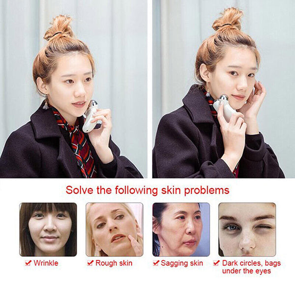 Microcurrent Face Skin Tightening Lifting Device Facial Beauty Machine AU Stock