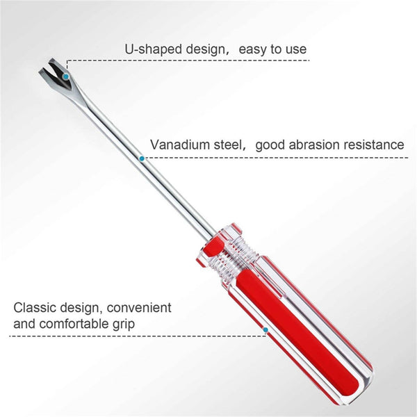 2x U-Screwdriver Screwdriver Bits U Fork Type Magnetic Screwdriver Screw Driver - Lets Party