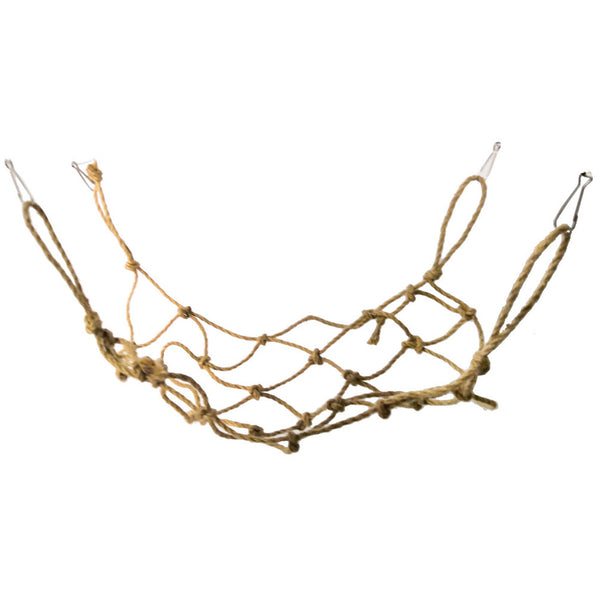 5X Pet Bird Climbing Net Parrot Toys Hemp Rope Training Climbing Pet Swing Perch