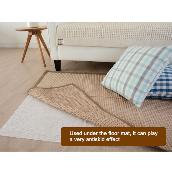 Anti-slip Non Slip Rug Pad Underlay Grip Mat carpet Hardwood Floor Gripper PVC