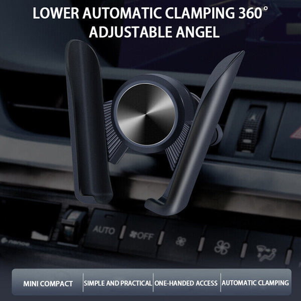 Phone Holder Car Gravity Cradle Dashboard Gravity & Air Outlet Bracket AU ST
