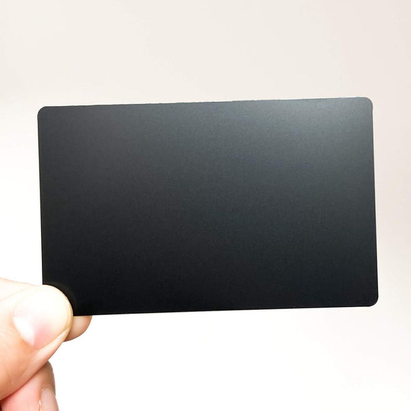 Metal Marking Blank Business ID Cards Name Cards Aluminum Alloy