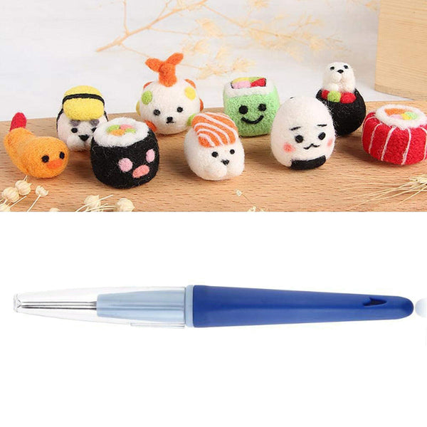 Needle Felting Tool With 3 Needles Wool Embroidery Craft Pen Felted Sewing Tool