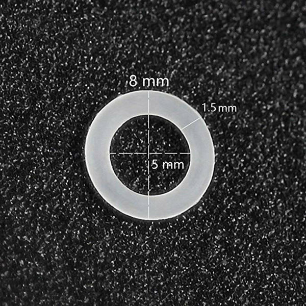 Keycap Rubber O-Ring Keyboard O Rings Switch Dampeners Cherry MX Key Stem 120 Pc