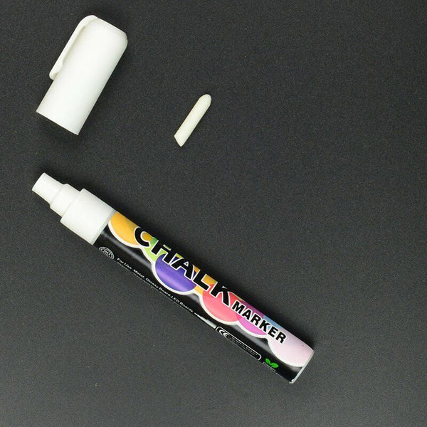 8pcs 3/6/15mm Liquid Chalk Marker Pens LED Writing Board Glass Art Pen Window AU