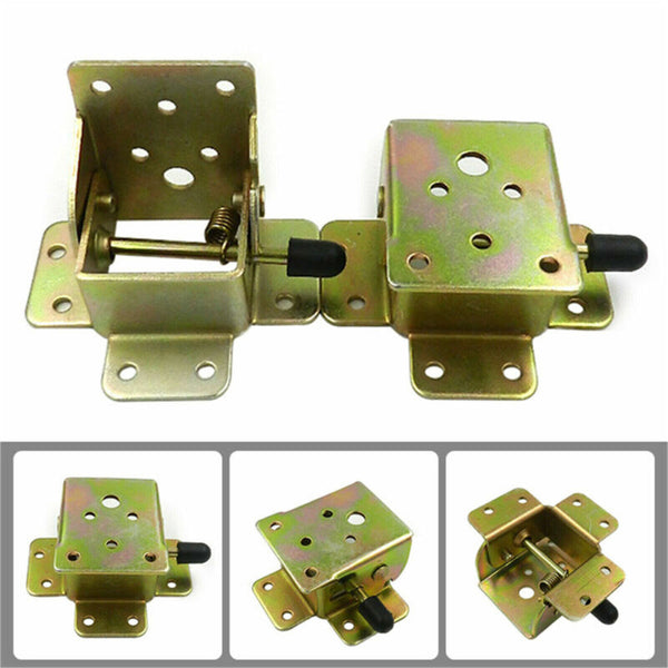 Self-Locking Folding Hinge 2pk – Sofa Bed & Furniture Support