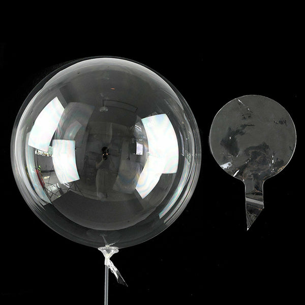 45 cm Super Transparent Bubble Balloon Jumbo Helium Clear BOBO Wedding Party 16