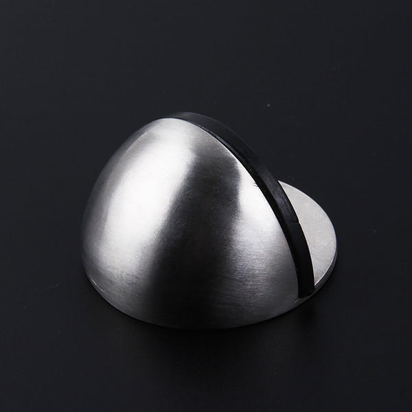 2/4/8PCS Stainless Steel Magnetic Door Stopper Anti-Collision Floor Stop Holder