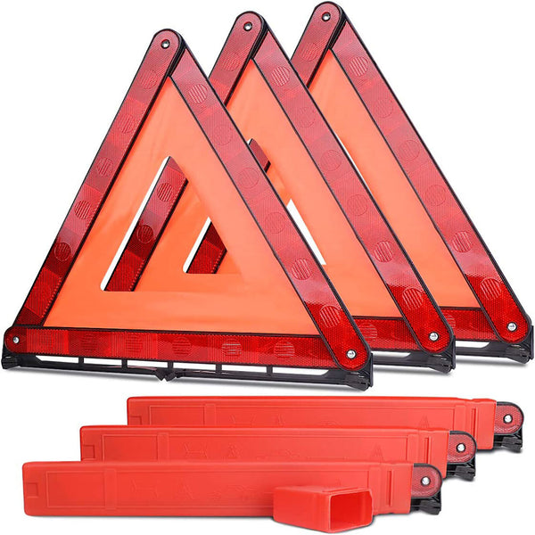 Warning Triangle Emergency Safety Reflective Sign Road Roadside Dot Approved Kit