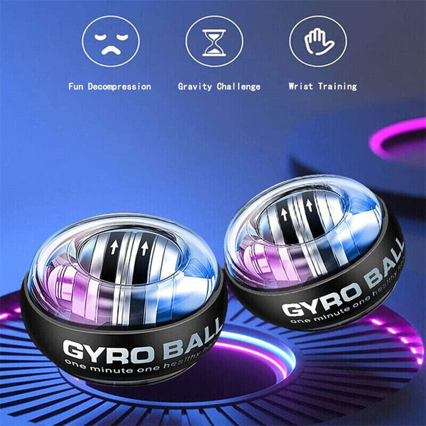 LED Wrist Ball Trainer Relax Gyroscope Ball Muscle Power Ball Gyro Arm Exerciser