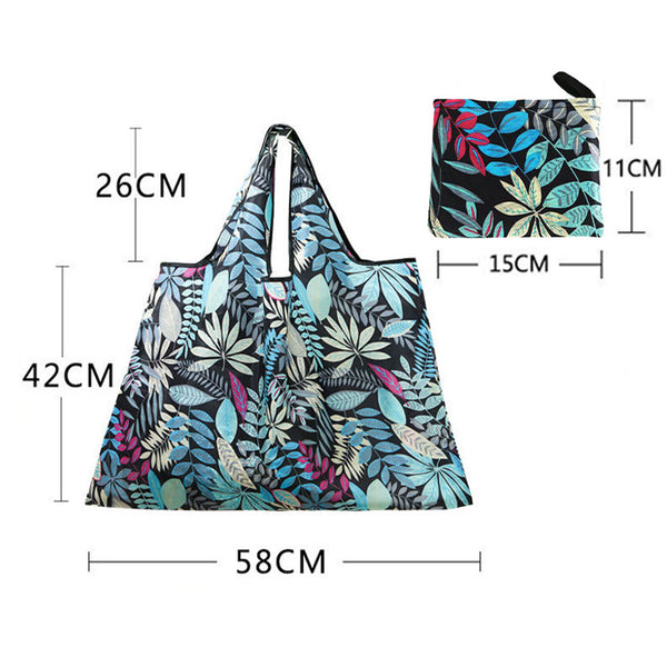 Extra Large Reusable Shopping Bag Eco-Friendly Foldable Tote Long Handle Grocery