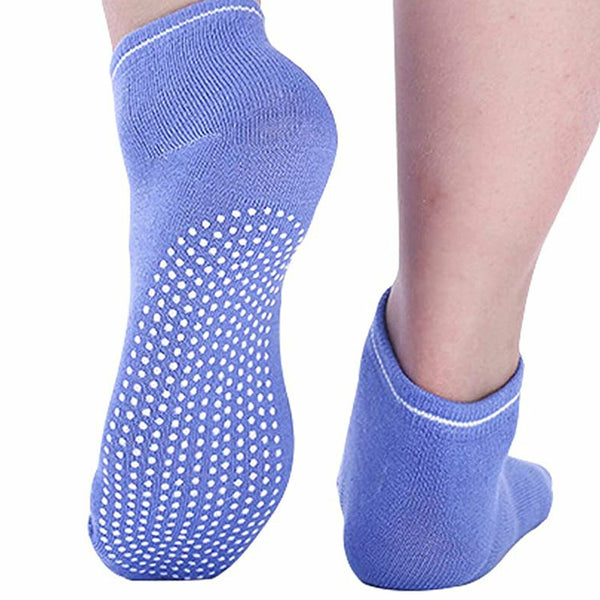 4/8Pairs Women Sports Cotton Rich Pilates Yoga Non-Slip Grip Socks Excercise AU - Lets Party