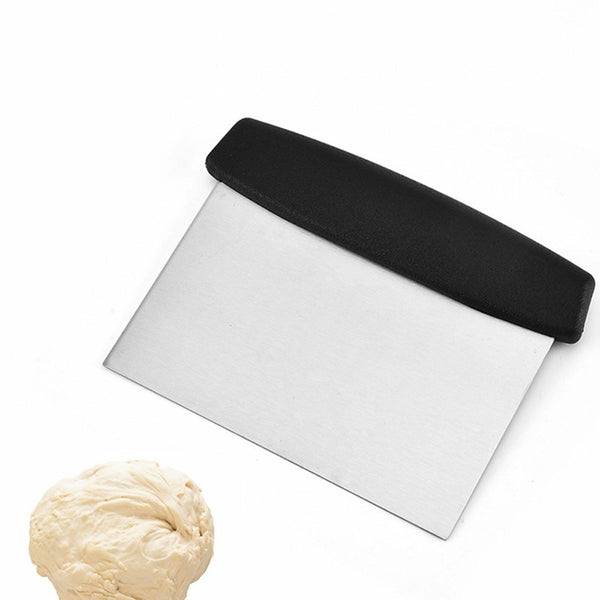 Stainless Steel Dough Scraper Plastic Handle Cake Slicer Pastry Cutter Kitchen A