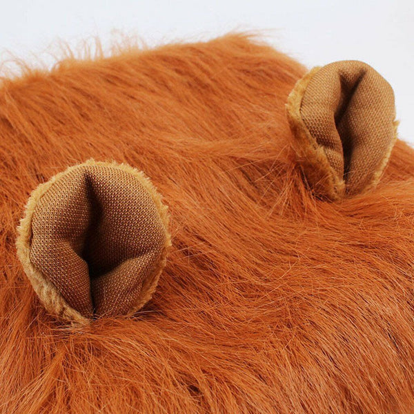 Pet Large Lion Costume Mane Wig Dog Fancy Dress Up Party for Halloween ClothesAU
