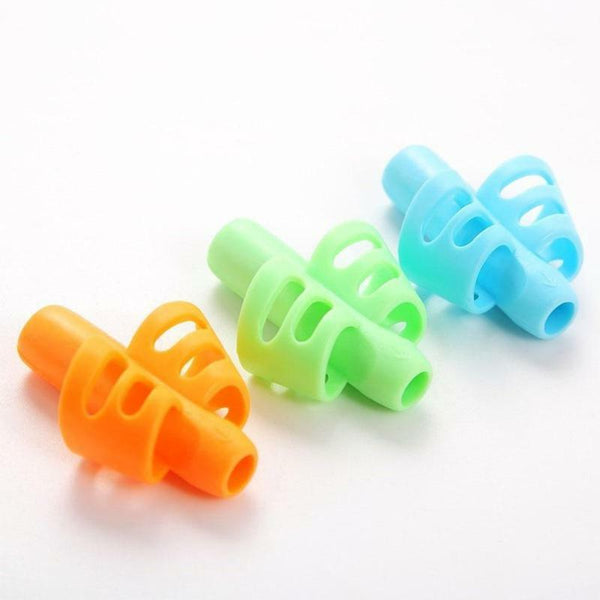 3Pcs Set Children Pencil Holder Pen Writing Aid Grip Posture Tools Correction AU