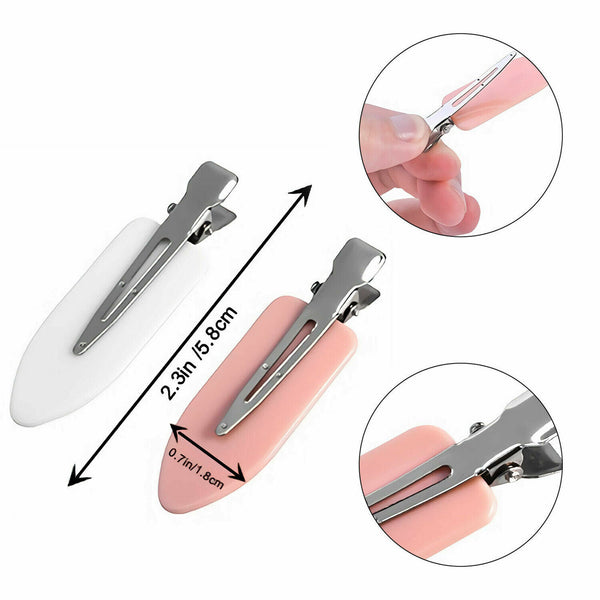 12/24X No Bend Hair Clips No Crease Hair Clips Fix Pin Barrette For Makeup Women