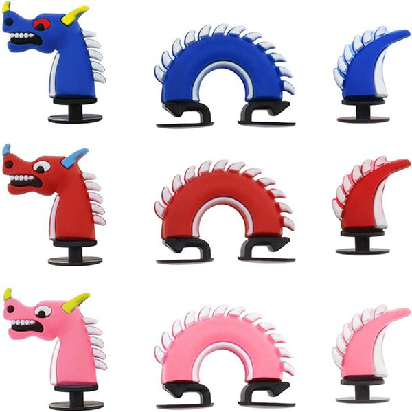 DIY Shoes Decorations Cartoon Dragon Shoe Charm Inserted To Shoe Hole Decor Gift