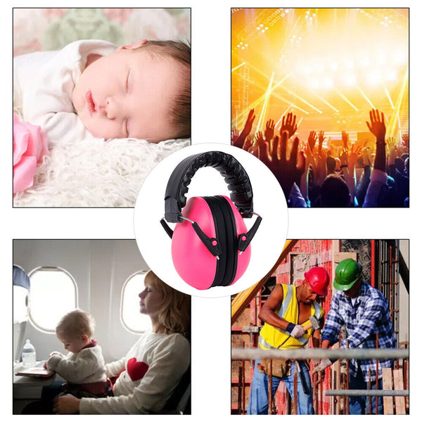 Kids Baby Earmuffs Noise Defender Hearing Protection Ear Muffs Safety Toddler AU