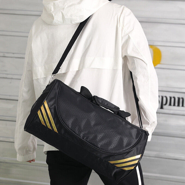 Gym Waterproof Shoulder Strap Large Duffle Bag Sports Foldable Taekwondo Travel