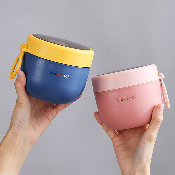 Lunch Box Thermos Food Flask Stainless Steel Insulated Food Soup Jar Container