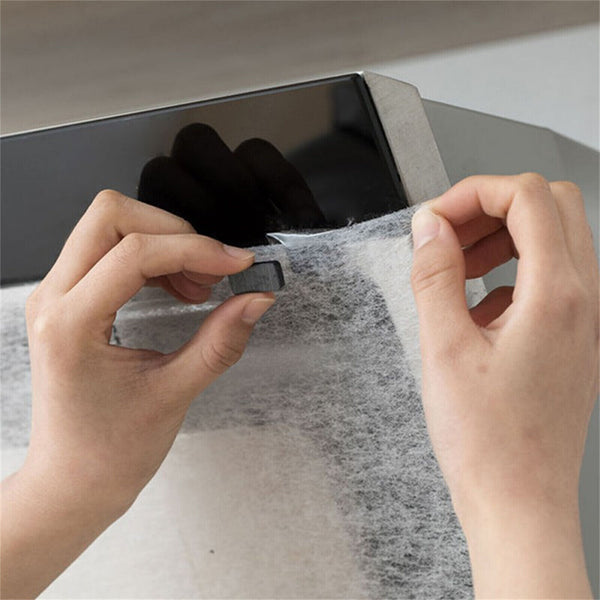 Range Hood Filter Paper Roll Oil Absorbing Segmented Kitchen Cook Cleaner