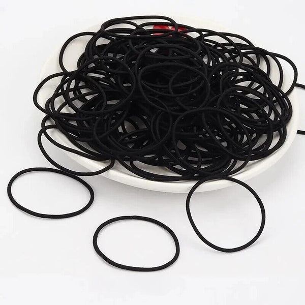 100PCS HairBands Ties Hair Elastic Scrunchies Women Girls Accessories bands AUS - Lets Party