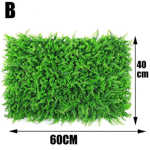 Artificial Plant Wall Grass Panels Hedge Vertical Garden Ivy Walls Mat Fence