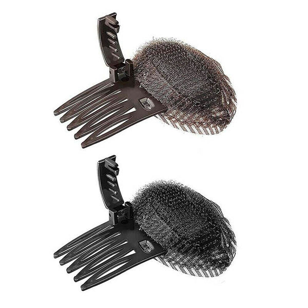DIY Invisible Hair Volume Increase Fluffy Puff Sponge Pad Clip Comb Girls