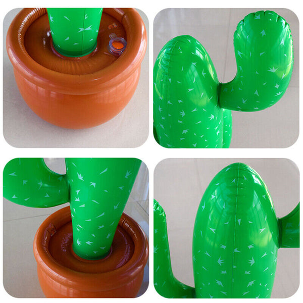 Cactus Decorations Party Mexican Cowboy Supplies Prop Inflatable Blow Up Western