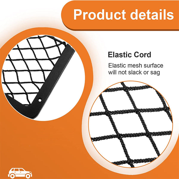 2PCS Large Storage Net Pocket For Camper Van Caravan Organiser Holder Tools New