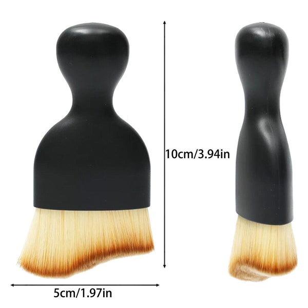 6PC Car Interior Brush Cleaning Soft Bristle Instrument Panel Crevice Dust Clean