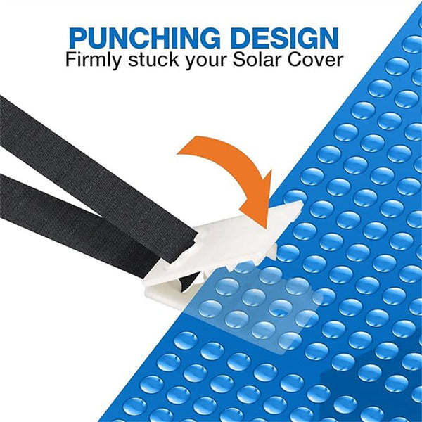 Pool Cover Replacement Blanket Reel Clip Straps Solar Pool Attachment Tool