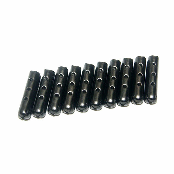 30Pcs Metal Aglets DIY Shoelaces Repair Shoe Lace Tips Replacement Heads Ends AU