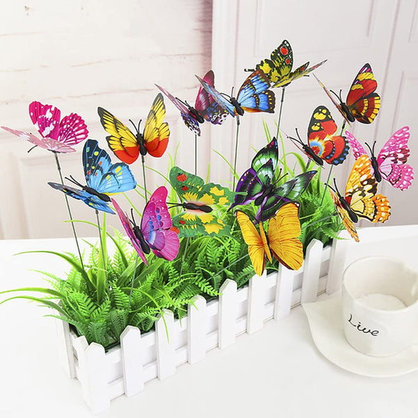 50-150X Ornament Pot Decor Outdoor Yard Lawn Party Home DIY Fairy Garden Decorat