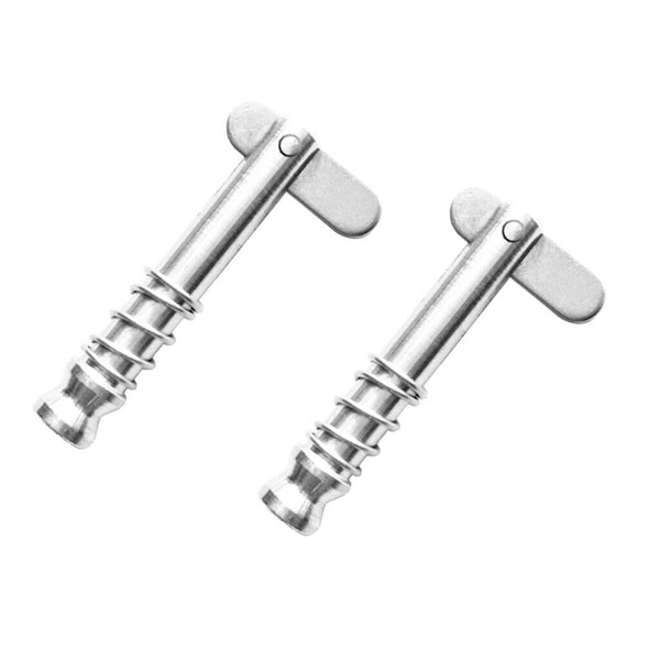 2x Quick Release Pins for Deck Hinge Boat Bimini Top Fitting 316 Stainless Steel