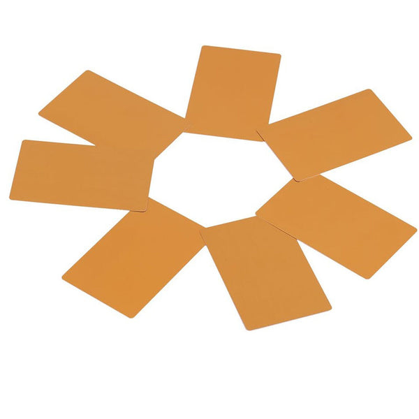 Metal Marking Blank Business ID Cards Name Cards Aluminum Alloy