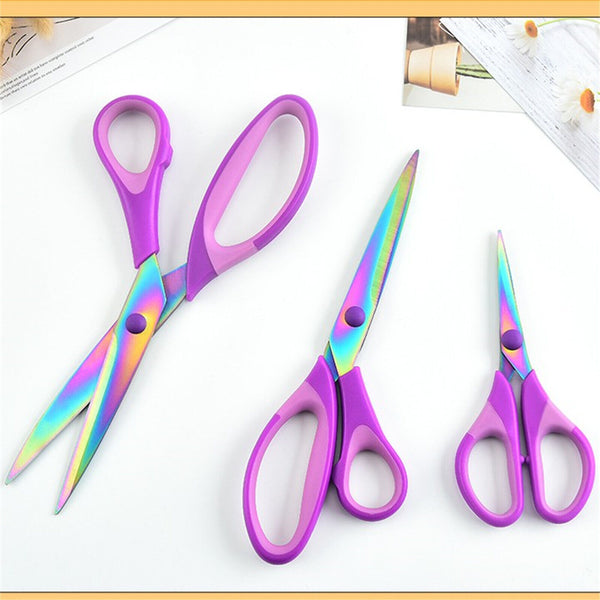 Tailor Titanium Soft Grip Sewing Scissors Set for Fabric Leather Dressmaking AU