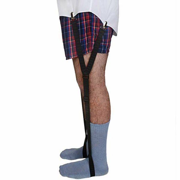 2PCS Men Shirt Stays Holder Garters Suspenders Military Uniform Non-slip Locking