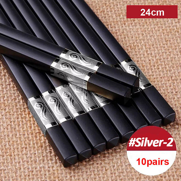 20PCS Premium Quality Reusable Chopsticks Dishwasher Safe Fiberglass Chopstick