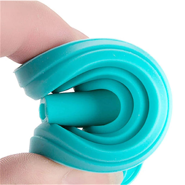 2/4PCS Mini Silicone Collapsible Foldable Funnel Hopper Gel Kitchen Liquid Tool