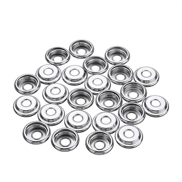 120x Marine Boat Canvas Stainless Steel Snap Fastener Press Stud Cap Button Kit