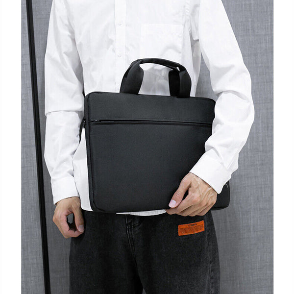 15.6inch Handbag Notebook Cover Laptop Sleeve Case Shoulder Bag Black Grey AUS