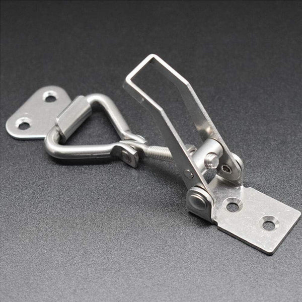 5X Pull Over Centre Latch Trailer Toggle Overcentre Latch Fastener Door Hook AU