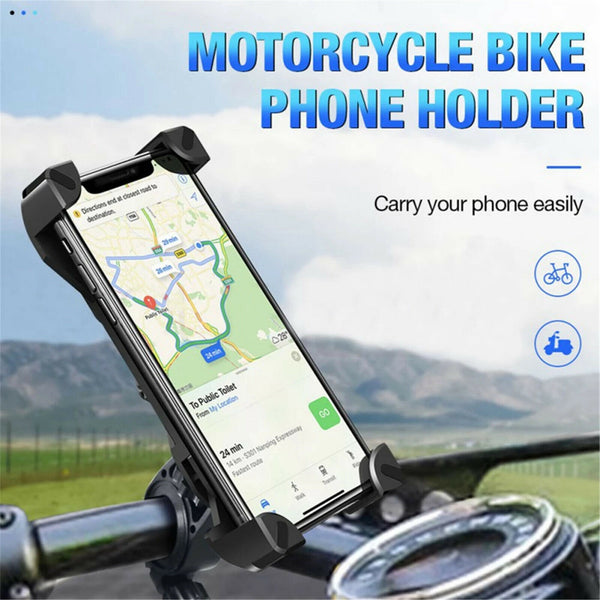 MTB Handlebar Mount Holder Motorcycle Bicycle Bike Stand For Mobile Phone GPS AU