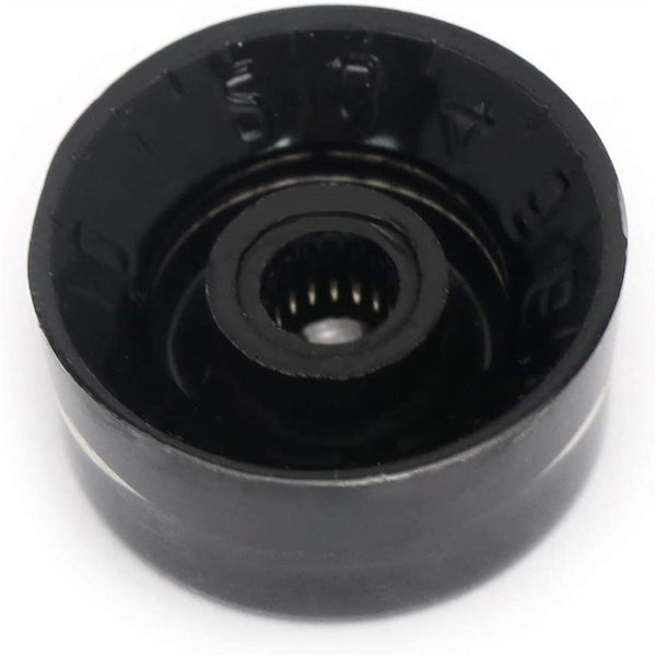 4/8/12X Black Electric Guitar Control Speed Tone Volume Knobs Replacement Parts